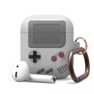 AirPods Case AW5 Hang Case from Elago NIB Looks like Nintendo Gameboy